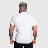 Férfi sportpóló Iron Aesthetics Urban, fehér · záber 5