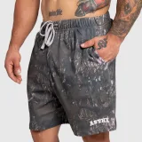 Férfi short Iron Aesthetics Camo tree, dark · záber 2