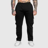 Férfi melegítőnadrág Iron Aesthetics Utility, fekete · záber 2