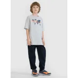 Fiú póló rövid ujjú 4F JUNIOR TSHIRT M1880-27S-COLD LIGHT GREY · záber 4