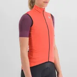 Női kerékpáros mellény SPORTFUL Fiandre light norain w vest, pompelmo · záber 4
