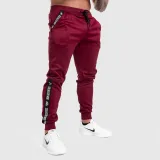 Jogger melegítő Iron Aesthetics Partial, bordó · záber 5