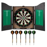 XQMAX komplett dart csomag home darts centre (fekete kabinet) · záber 1