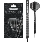 Darts szett GOAT Sprocket steel 23g 90% gravírozott · záber 1