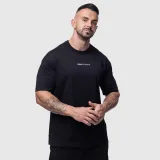 Oversize póló Iron Aesthetics Vibe Tee, fekete · záber 5