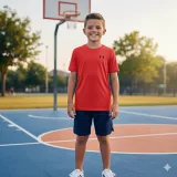 Fiú edzőpóló rövid ujjú UNDER ARMOUR UA Tech 2.0 SS · záber 4
