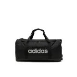 Utazótáska ADIDAS LINEAR DUFFEL M BLACK WHITE · záber 7