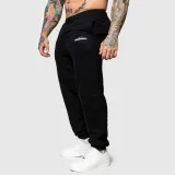 Oversized melegítőnadrág Iron Aesthetics Relaxed, fekete · záber 5