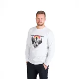 Férfi túrázó póló hosszú ujjú NORTHFINDER CLAIR-377white · záber 2
