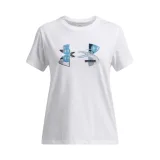 Lány póló rövid ujjú UNDER ARMOUR UA Big Logo UA Fill SS-WHT · záber 1