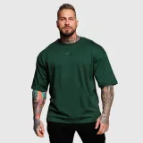 Oversize póló Iron Aesthetics Major, zöld · záber 1