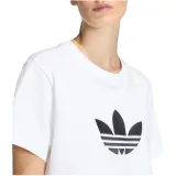 Női rövid ujjú póló ADIDAS ORIGINALS TREFOIL BOXY T BLACK WHITE · záber 10