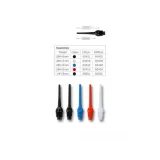 darthegy Bull's Superkey 2B/A (kismenetes), 1000db/csomag fekete · záber 2