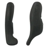Bicikli kormányok (bulhorny) FORCE RAB 12 cm AL + rubber · záber 1