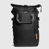Rolltop hátizsák Iron Aesthetics Urban Pro, fekete · záber 3