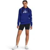 Női melegített kapucnis edzőpulóver UNDER ARMOUR UA Rival Fleece Graphic Hdy-Royal BLU · záber 4