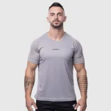 Férfi sportpóló Iron Aesthetics Training, szürke · záber 1