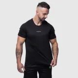 Férfi sportpóló Iron Aesthetics Training, fekete · záber 2