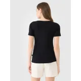 Női rövid ujjú póló 4F TSHIRT F1990-20S-DEEP BLACK · záber 3