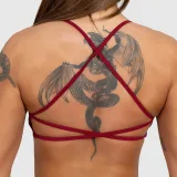 Sportmelltartó Iron Aesthetics Shape, bordó · záber 5