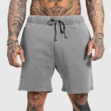 Férfi rövidnadrág Iron Aesthetics X Washed, szürke · záber 3