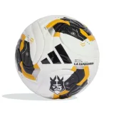 Futball labda ADIDAS KNGS LEAGUE MIN WHITE BLACK PANTON · záber 1