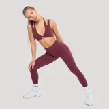 GymBeam Women‘s Flow Leggings Wine · záber 3