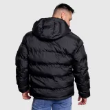 Férfi dzseki Iron Aesthetics Zenit Puffer, fekete · záber 5