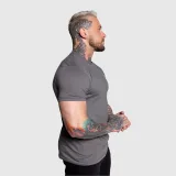 Férfi sportpóló Iron Aesthetics Circle, charcoal · záber 3