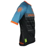 Férfi rövidujjú kerékpáros mez MONDRAKER Enduro Trail Jersey short, black petroleum orange · záber 2
