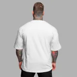 Oversize póló Iron Aesthetics Major, fehér · záber 3