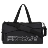 Női utazótáska FREDDY Duffel bag with maxi print-Black · záber 1