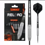 Darts szett steel GOAT Reload, 23g, 90% gravírozott · záber 1