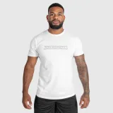 Férfi fitness póló Iron Aesthetics Glam, fehér · záber 1