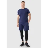Férfi edzőnadrágok 4F SHORTS FNK M0911-30M-DARK BLUE MELANGE · záber 3