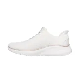 Női szabadidőcipők SKECHERS Bobs Squad Chaos Current Muse Slip-Ins W white gold · záber 3