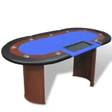 póker asztal Northstar Home Tournament barna/kék · záber 1