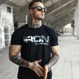 UltraSoft póló Iron Camo Style, fekete · záber 4