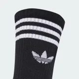 Zoknik ADIDAS ORIGINALS 3 PACK-CREW S BLACK BLACK BLACK · záber 3