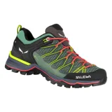 Női alacsony túracipő SALEWA Mountain Trainer Lite GTX W feld green flue coral · záber 1