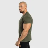 Férfi fitness póló Iron Aesthetics Gym, katonazöld · záber 4