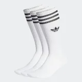 Zoknik ADIDAS ORIGINALS 3 PACK-HIGH CREW SOCK- WHITE · záber 2