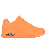 Női szabadidőcipők SKECHERS Uno Night Shades neon orange · záber 2