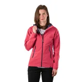 Női túrázó Softshell kabát kapucnival NORTHFINDER ALLY-490coral · záber 2