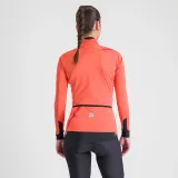 Női kerékpáros dzseki SPORTFUL Fiandre light norain w jacket, pompelmo · záber 9