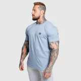 Férfi póló Iron Aesthetics Blackout, kék · záber 5