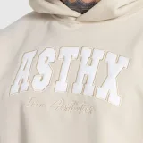 Oversized pulcsi Iron Aesthetics ASTHX, bézs · záber 5