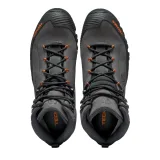 Férfi magas túrázó teljes bőr cipő TECNICA Forge 2.0 GTX Ms, deep grey ultra orange · záber 5