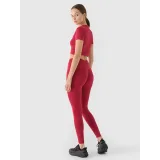 Női leggings 4F TIGHTS FNK F389-RAW24TFTIF389-60S-BURGUNDY · záber 5