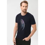 Férfi rövid ujjú póló VOLCANO LUNAR-600-NAVY · záber 2